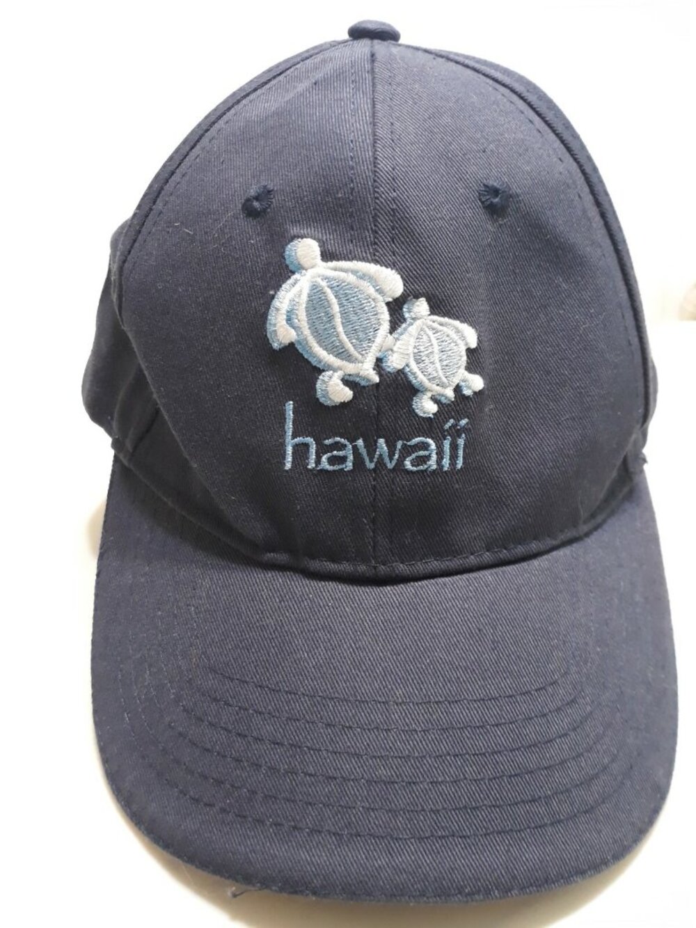 Hawaii Sea Turtle Blue StrapBack Hat